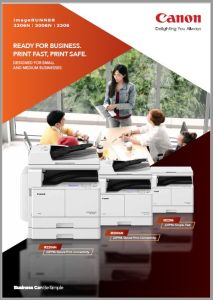 Canon Mono Multi-Function Digital Copier iR 2006N Product Catalogue