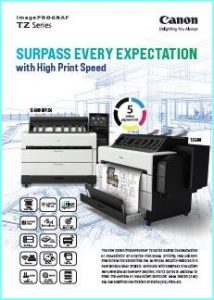 CANON imagePROGRAF TZ-5300 Product Catalog