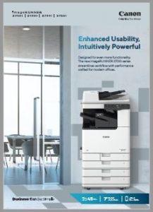 CANON iR2745i Product Catalogue