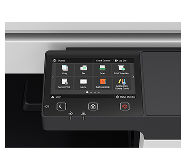 5-inch Colour Touch Panel